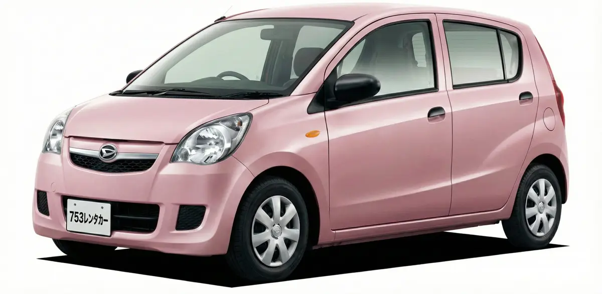 大阪・森ノ宮駅近の753レンタカー Aクラス（軽自動車）ダイハツ ミラ