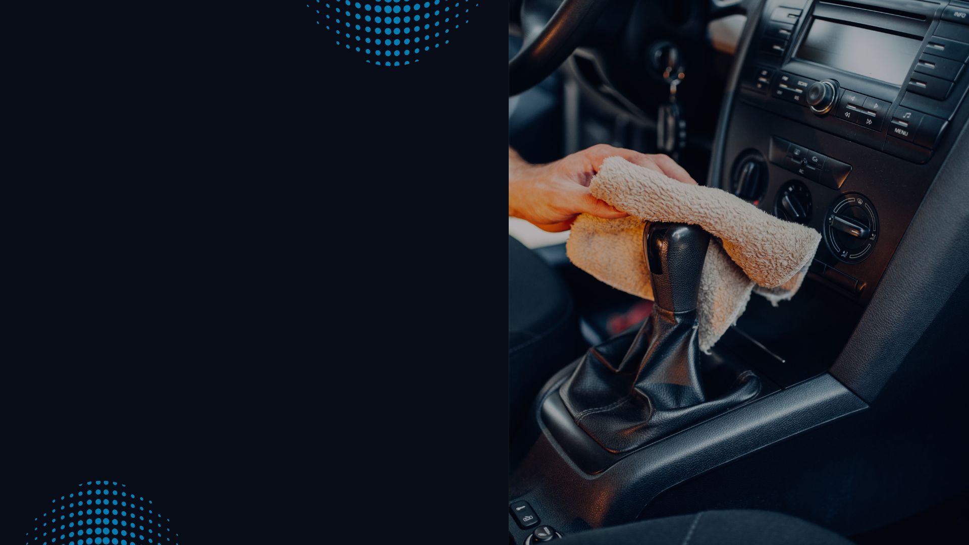 清掃の行き届いた清潔な車内空間