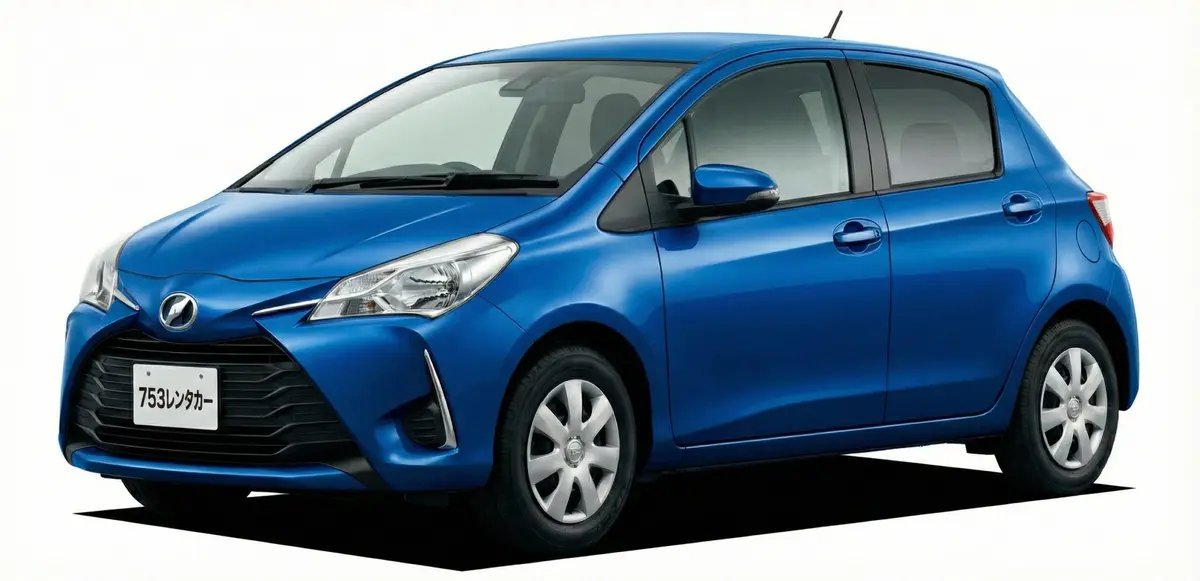 大阪・森ノ宮駅近の753レンタカー Bクラス（コンパクトカー）トヨタ ヴィッツ